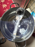 愛(ài)仕達 ASD 火鍋304不銹鋼清湯火鍋盆30CM湯鍋明火電磁爐通用FS30A6WG 曬單實(shí)拍圖