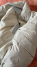 MISS SIXTY2025秋季新款羽絨背心女馬甲寬松短款拉鏈按扣90白鵝絨 灰杏 S 曬單實(shí)拍圖