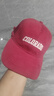 楚黛妮（CHUDAINI）帽子男女四季通用棒球帽百搭韓版大頭圍顯臉小鴨舌帽戶(hù)外防曬透氣 酒紅色 XL 大頭圍款59-63cm(男女通用） 曬單實(shí)拍圖