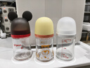 貝親玻璃奶瓶 嬰兒新生兒寬口徑彩繪奶瓶 0-6-12個(gè)月以上 企鵝冒險 160ml 自帶SS號奶嘴  0-1個(gè)月 曬單實(shí)拍圖