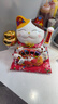板谷山招財貓 客廳收銀臺招財擺件喬遷開(kāi)業(yè)禮物自動(dòng)搖手大號發(fā)財貓套裝 曬單實(shí)拍圖