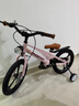 鳳凰兒童自行車(chē)男女小孩初學(xué)腳踏車(chē)鎂合金輔助輪自行車(chē) 法拉利 一體輪粉色-碟剎-輔助輪 16寸【適合105-140cm】 曬單實(shí)拍圖