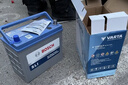 瓦爾塔（VARTA）京東養車(chē)汽車(chē)蓄電池啟停 強勁動(dòng)力 AGMH6標致508/408昂科威拉英朗 曬單實(shí)拍圖