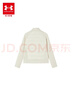 安德瑪（Under Armour）安德瑪童裝男女童立領(lǐng)百搭運動(dòng)風(fēng)輕薄羽絨服中性大童保暖短款外套 奶油白 165 曬單實(shí)拍圖