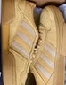 adidas「面包鞋」COURTIC經(jīng)典運動(dòng)板鞋男女阿迪達斯官方三葉草 芥末黃   42 曬單實(shí)拍圖