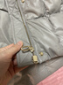太平鳥【商場同款】女裝冬季新款PU羽絨服A1ACD4292 灰色 L 曬單實拍圖