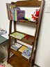 實(shí)木床頭柜一體書(shū)架零食陳列架子梯形置物架家用簡(jiǎn)約靠墻儲物柜子 【高效收納-甄選松木開(kāi)放設計】原木色44*36*140cm 曬單實(shí)拍圖