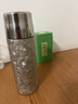 鈦杯99.9%純鈦保溫杯抑菌機械顯溫泡茶健康鈦杯帶茶隔商務(wù)雙層杯 鈦空銀-460ml純鈦-機械顯溫蓋 曬單實(shí)拍圖