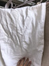 三彩【宋軼同款】【防透小白褲】2026春季新款白色牛仔褲高腰直筒褲Z 云朵白 S 155/64A 155/64A 曬單實(shí)拍圖