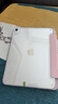 閃魔適用ipad11/10保護殼11英寸ipad11/10保護套25/22款Y型透明亞克力橫豎支撐粉色 曬單實(shí)拍圖