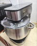 奧克斯（AUX）廚師機家用和面機不銹鋼揉面機5L攪拌機多功能打蛋器1200W奶油機料理機可拓展榨汁絞肉機SC-662C 曬單實(shí)拍圖
