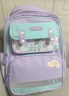 Edison愛(ài)迪生小學(xué)生書(shū)包女孩護脊減負大容量防潑水反光兒童背包24016-6s 曬單實(shí)拍圖