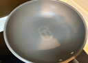 愛(ài)仕達（ASD）炒鍋無(wú)氟涂層純鈦炒菜鍋不銹鋼家用鈦鍋防粘燃氣電磁爐通用32cmZ1 曬單實(shí)拍圖
