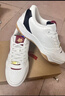 安踏波浪4新年板鞋男女板鞋情侶鞋新年紅鞋時(shí)尚百搭防滑潮流休閑板鞋 象牙白/基礎黑/朱赤紅 44 （男10碼） 曬單實(shí)拍圖