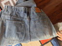 JEEP SPIRIT吉普水洗牛仔褲男春季美式高街直筒休閑彈力褲子 淺藍 34 曬單實(shí)拍圖