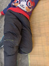 鴨鴨兒童羽絨褲男童2024冬季新款直筒褲加厚保暖中大童運動(dòng)褲子WJ 黑色 170 曬單實(shí)拍圖