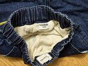 巴拉巴拉童裝兒童牛仔褲男童秋冬加絨工裝褲洋氣復古保暖直筒褲子 牛仔深藍88301 130 曬單實(shí)拍圖