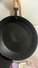 京東京造 平底鍋 煎鍋無(wú)涂層煎蛋牛排烤盤(pán)早餐平底燃氣【進(jìn)口極鐵】28cm 曬單實(shí)拍圖
