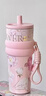 世大家明星同款保溫杯女士水杯送女朋友老婆生日新年禮物大容量吸管杯 曬單實(shí)拍圖