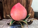 銅師傅《福壽》客廳桌面壽桃銅擺件 家居裝飾工藝品 曬單實(shí)拍圖