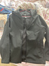 特步防潑水外套秋冬新款男夾克上衣跑步服戶(hù)外騎行服雙層風(fēng)衣運動(dòng)服 0109加絨-正黑色-經(jīng)典簡(jiǎn)約 M 曬單實(shí)拍圖