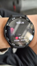 華為（HUAWEI）手表WATCH GT 6【國補15%】運動(dòng)智能兩周續航藍牙通話(huà)體溫心率血氧健康監測送男女士朋友禮物5pro 46mm雅丹黑【皮表帶+貼膜】 曬單實(shí)拍圖