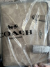 蔻馳（COACH）【官方授權店】coach女包c(diǎn)ity15小號單肩斜挎包托特包送女友禮物 CW032SVPWH奶茶色(保稅倉) 曬單實(shí)拍圖