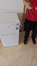 美的（Midea）88L兩門(mén)小冰箱白色迷你冰箱租房宿舍辦公室小型家用雙溫可冷凍冷藏節能BCD-88CM 曬單實(shí)拍圖