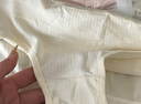 古今（GUJIN）4條裝女士?jì)妊澟?0A醫用級原棉】彩棉加長(cháng)襠中高腰收腹三角褲hy 曬單實(shí)拍圖