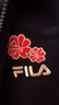 FILA 斐樂(lè )馬上起飛男女同款套頭衛衣2026春情侶海棠花半拉鏈紅色上衣 曬單實(shí)拍圖