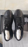 金利來(lái)（Goldlion）【春季煥新】男鞋加絨保暖舒適耐磨休閑皮鞋G506230114AAL黑色41 曬單實(shí)拍圖
