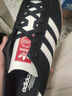 adidas「T頭鞋」STADT經(jīng)典時(shí)尚薄底運動(dòng)板鞋男女阿迪達斯三葉草 黑色/漢玉白/淺猩紅（推薦女生買(mǎi)小半碼）   43 曬單實(shí)拍圖