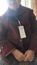 卡柏妃奶奶裝秋冬外套中老年人冬裝女70歲80媽媽衣服呢子老太太毛呢上衣 曬單實(shí)拍圖
