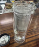 臻廚聚玻璃水杯大容量雙層泡茶杯男女士智能帶溫顯茶水分離防燙水杯子 顯溫鋼本長(cháng)茶漏雙層玻璃杯450ML 曬單實(shí)拍圖
