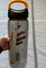 富光大容量塑料水杯子運動(dòng)水壺吸管杯學(xué)生便攜太空杯夏2000ML黑 曬單實(shí)拍圖