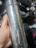希諾（heenoor）保溫杯鈦杯高檔商務(wù)車(chē)載水杯男過(guò)濾泡茶杯子X(jué)N-T312沁雪銀 450mL 曬單實(shí)拍圖