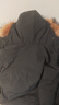 雪中飛【鵝絨系列】羽絨服男中長(cháng)款連帽大毛領(lǐng)寬松舒適休閑百搭羽絨外套 曬單實(shí)拍圖