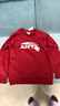 安踏兒童衛衣男童套頭2026春女童圓領(lǐng)紅色新年寶寶衛衣A72615701 曬單實(shí)拍圖