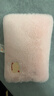 彩虹暖手寶熱水袋電熱暖手寶暖肚子暖水袋暖腳暖身暖手寶寶充電 粉色 曬單實(shí)拍圖