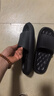 雅爾索店鋪踩屎感厚底男士拖鞋夏季增高家居防滑防臭運動(dòng)防臭涼拖鞋男款 黑色抗菌升級款厚底柔軟+防滑舒 42-43 #尺碼偏小適合41或42腳穿 曬單實(shí)拍圖