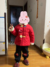 巴拉巴拉童裝兒童棉服男女童新中式外套春裝2025新款小棉襖拜年服喜慶可愛(ài) 曬單實(shí)拍圖