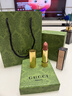 古馳（GUCCI） 口紅絨霧啞光208碎花絲潤套裝唇釉505217生日禮物圣誕禮物送女生 【熱賣(mài)】絨霧口紅 208#甜颯蜜桃 曬單實(shí)拍圖