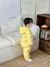 巴拉巴拉童裝輕薄羽絨服嬰兒外出連體衣冬裝寶寶爬服兒童衣服男童女童萌趣 黃色小熊-白鴨絨 90 cm-充絨量49g 曬單實(shí)拍圖