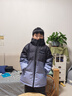 ASK JUNIOR防水兒童羽絨服男童冬裝加厚保暖防風(fēng)連帽親子滑雪服青少年新年裝 曬單實(shí)拍圖