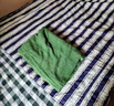 OSKV毛巾被軍綠色毛巾毯夏季綠色毛毯?jiǎn)稳藢W(xué)生宿舍軍綠毯被薄毯子 草綠色毛巾被（150*180cm） 厚實(shí)緊密柔順，不易氣球掉色縮水 曬單實(shí)拍圖