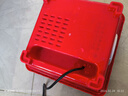 小太陽(yáng)取暖器年貨過(guò)年家用電暖氣節能桌下烤腳電火盆烤火爐正方形烤火盆 牡丹紅 電火盆32*24【碳晶盤(pán)發(fā)熱】 曬單實(shí)拍圖