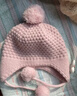 戴維貝拉冬季小童寶寶嬰兒針織帽兒童保暖護耳帽子 曬單實(shí)拍圖