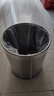 帝梵304不銹鋼垃圾桶家用衛生間廁所客廳廚房雙層無(wú)蓋雙層大號衛生桶 10L雙層-304不銹鋼 曬單實(shí)拍圖