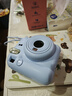 富士（FUJIFILM）instax mini12/mini13一次成像相機 立拍立得一次成像相機拍立得相機 Mini12繡球藍 標配+10相紙 曬單實(shí)拍圖