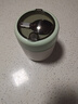 304早餐杯帶蓋勺豆漿杯粥杯牛奶燕麥杯沖泡杯家用便攜外帶水杯 加厚-淺綠色（防霉內膽）+送勺 抗菌304鋼 530ml 曬單實(shí)拍圖